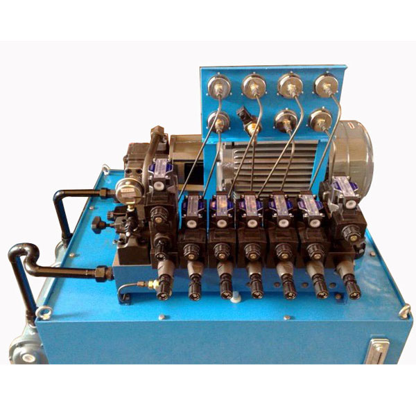 汽車(chē)四工位沖孔機(jī)液壓系統(tǒng) 汽車(chē)四工位沖孔機(jī)液壓系統(tǒng)